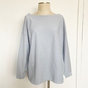 VICI × Fate Chelsea Cotton Relaxed French Terry
Pullover light‎ blue small